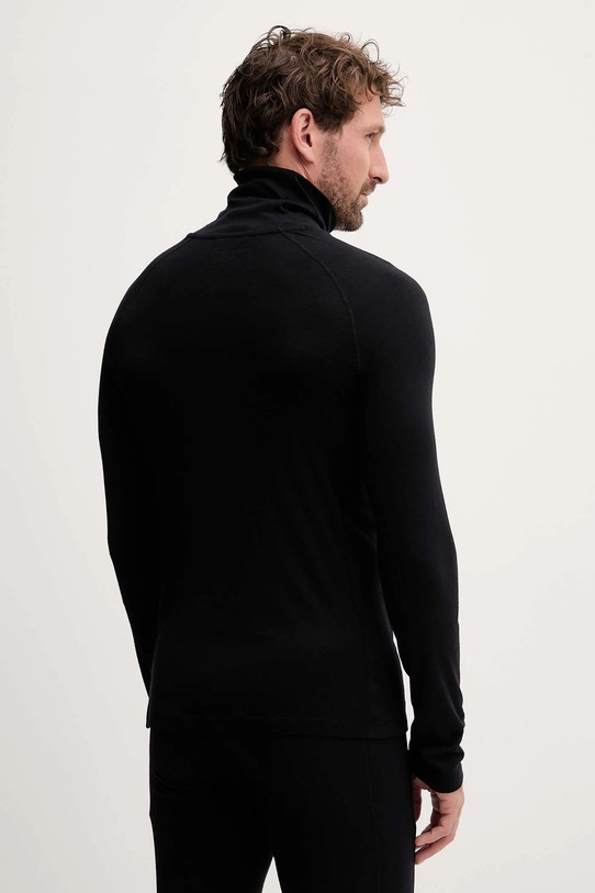 Odzież Peak Performance longsleeve funkcyjny z domieszką wełny Magic G80933 czarny