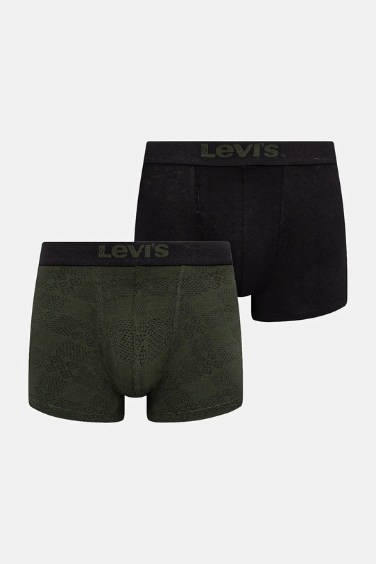Levi's bokserki 2-pack dzianina zielony 37149.1173