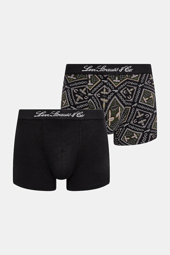 Bokserice Levi's 2-pack pletivo zelena 37149.1180