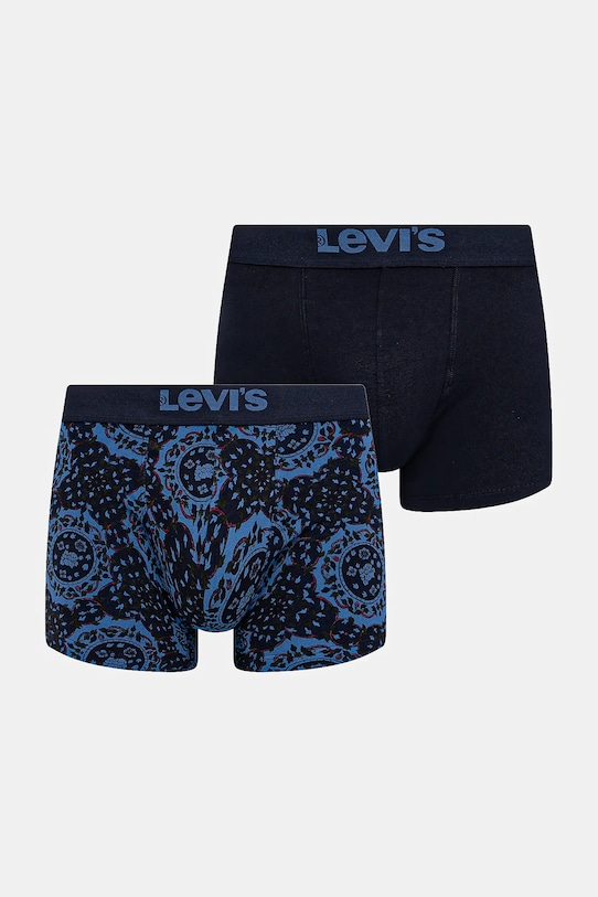 Levi's boxeralsó 2 db mintás sötétkék 37149.1206