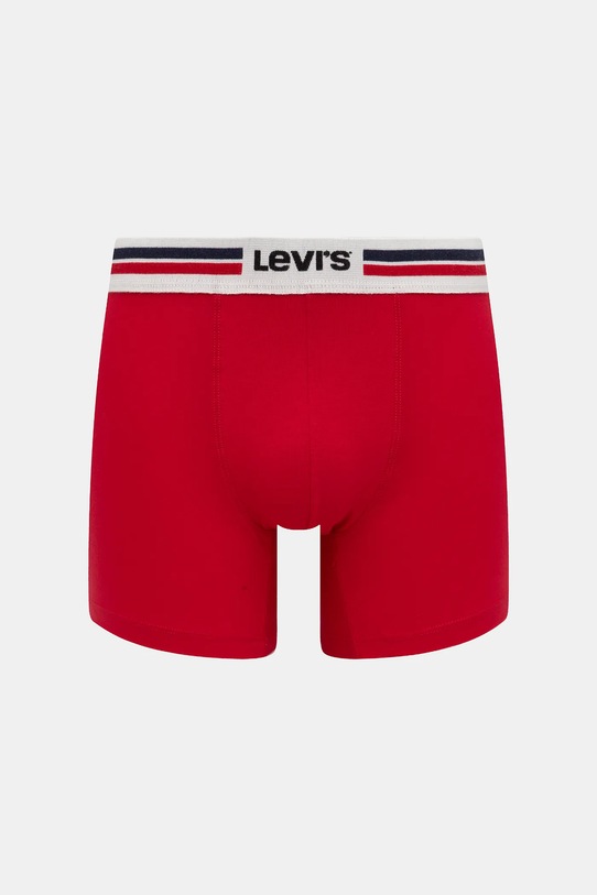 Boxerky Levi's 3-pak červená 37149.1188