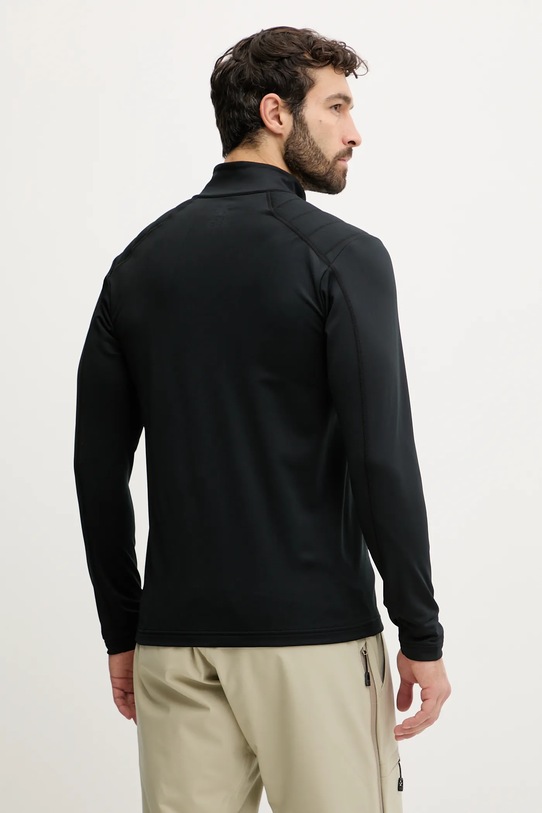 Odzież Descente longsleeve funkcyjny MENS T-NECK DW5FLT02MU czarny