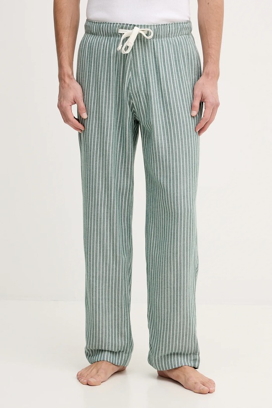 Abercrombie & Fitch spodnie piżamowe tkanina zielony KI113.5006.304