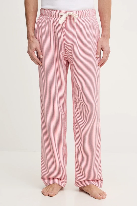 Abercrombie & Fitch spodnie piżamowe tkanina czerwony KI113.5008.504