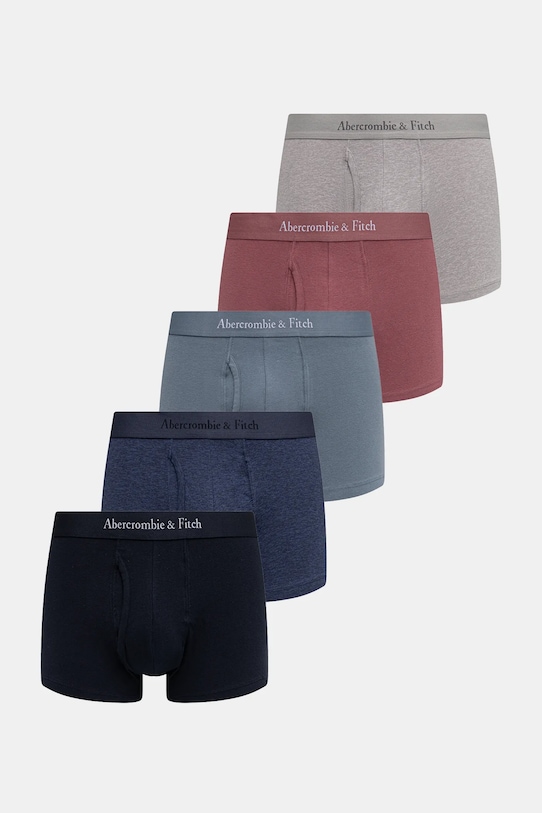 Abercrombie & Fitch bokserki 5-pack dzianina granatowy KI114.5034.500