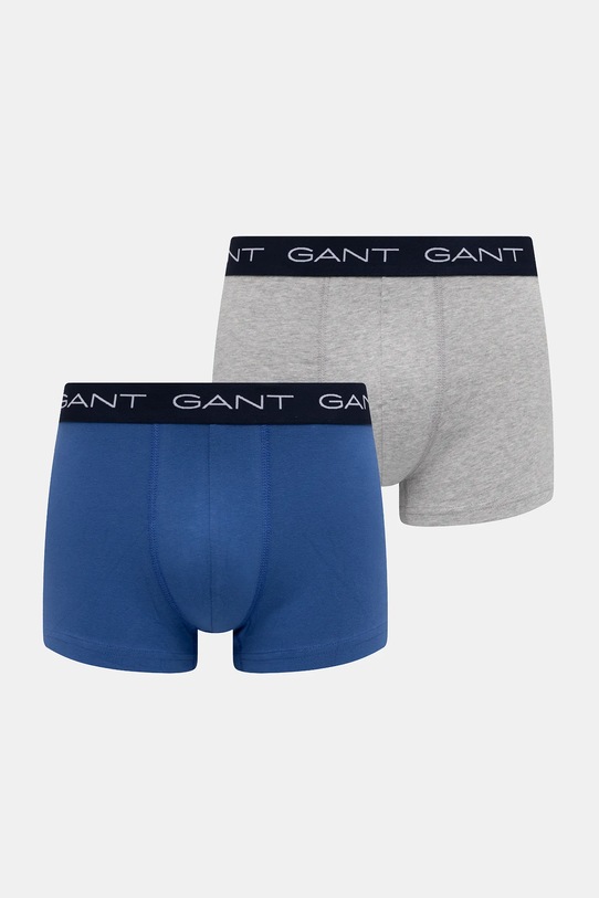 Gant bokserki 3-pack nadruk niebieski 902533003