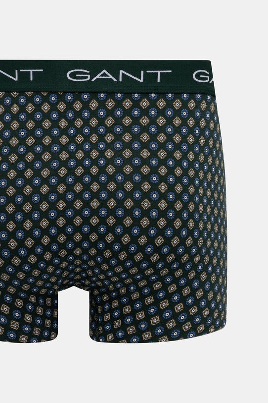 Gant bokserki 3-pack 902533053 zielony