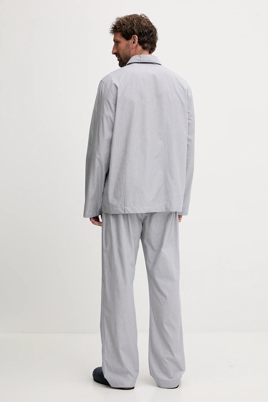 Gant piżama bawełniana niebieski 902539300