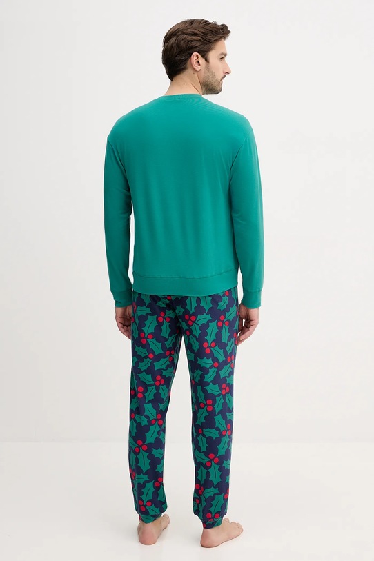 Πιτζάμα United Colors of Benetton τιρκουάζ 3DKE4P034