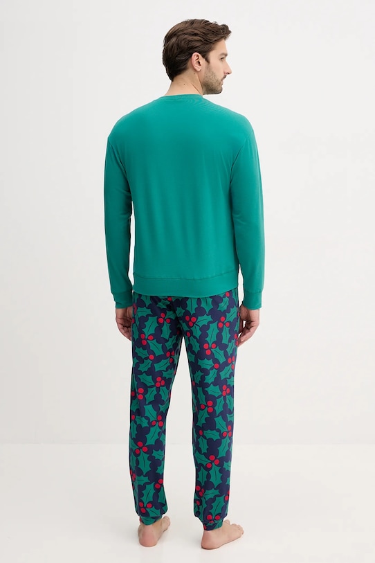 Πιτζάμα United Colors of Benetton τιρκουάζ 3DKE4P034