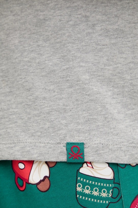 United Colors of Benetton piżama bawełniana 3P054P033