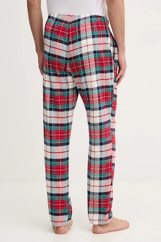 Odzież United Colors of Benetton spodnie piżamowe bawełniane 40EP4F00E czerwony
