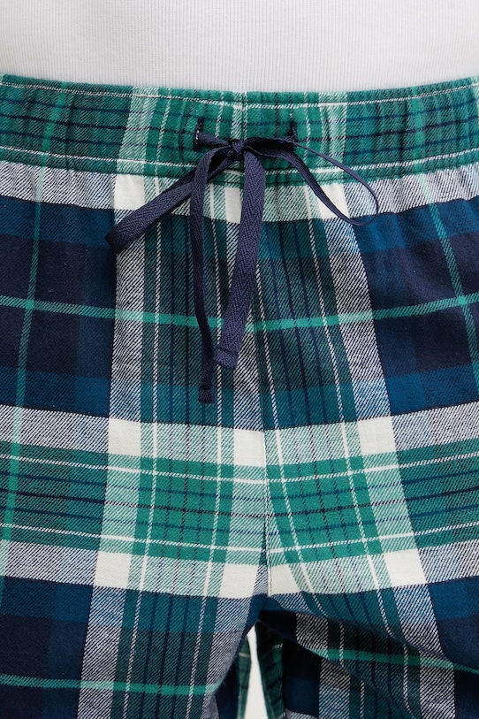 United Colors of Benetton spodnie piżamowe bawełniane granatowy 40EP4F00E