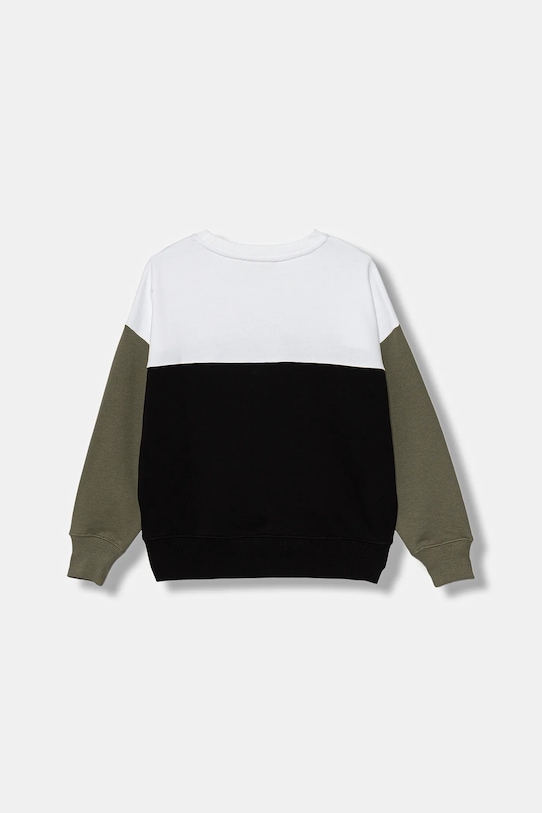 Calvin Klein Jeans bluza bawełniana dziecięca IB0IB02523.9BYA czarny AW25