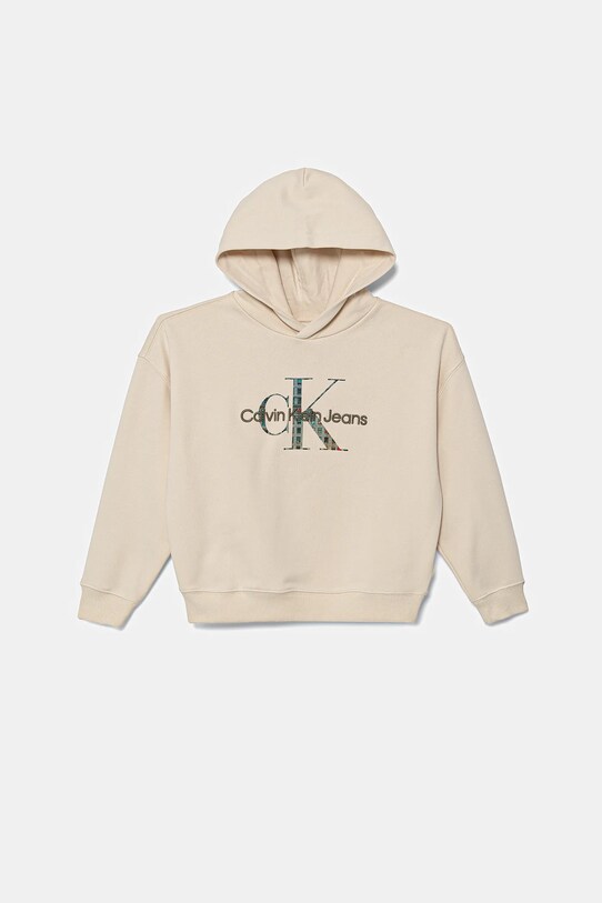 Calvin Klein Jeans bluză model fin bej IB0IB02524.9BYA