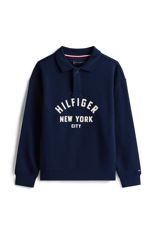 Хлопковая кофта Tommy Hilfiger KB0KB09805.9BYA тёмно-синий AW25