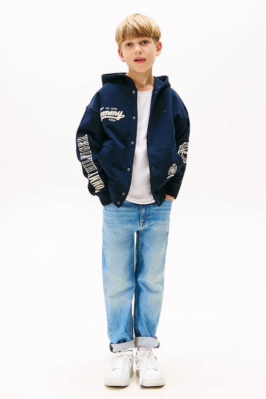 Мальчик Кофта Tommy Hilfiger KB0KB09752.9BYA тёмно-синий