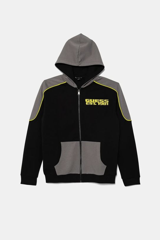 Guess bluza dziecięca wzorzyste czarny L5YQ02.KCCH0.9BYA