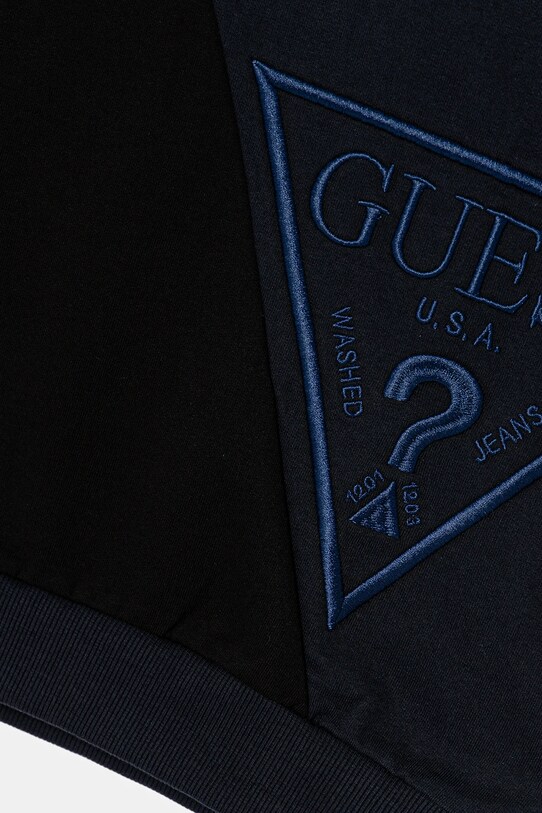 Fiú Guess gyerek melegítőfelső pamutból L5YQ04.KA6R4.9BYA sötétkék