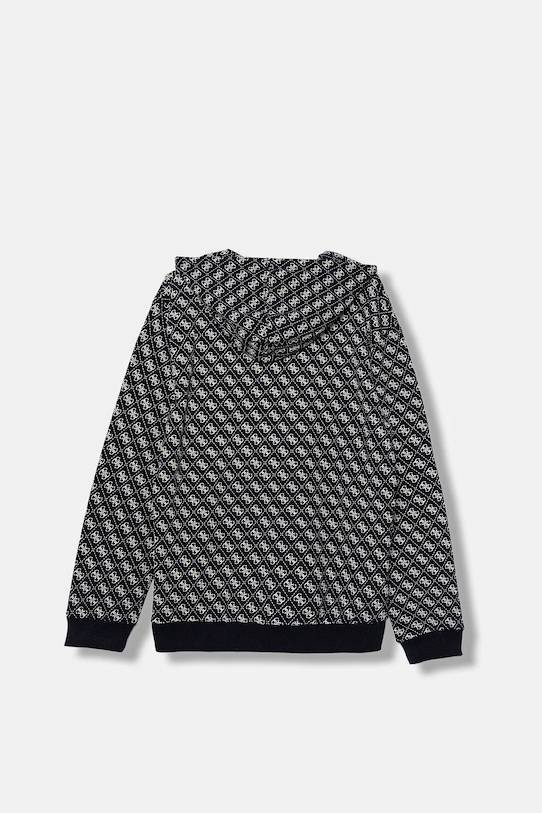 Guess bluza bawełniana dziecięca L5YQ05.KA6R4.9BYA granatowy AW25