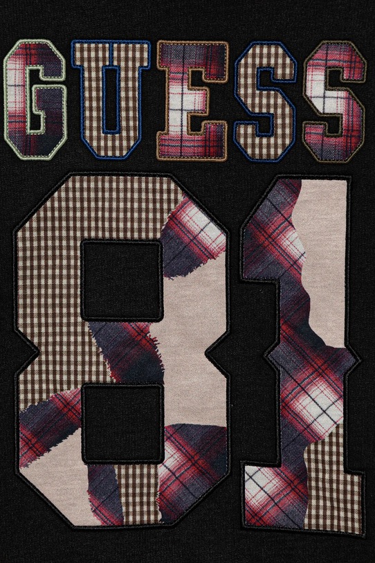 Chłopiec Guess bluza bawełniana dziecięca L5YQ07.KA6R4.9BYA czarny