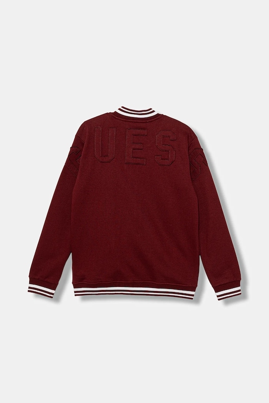 Guess bluza dziecięca L5YQ10.K0160.9BYA bordowy AW25