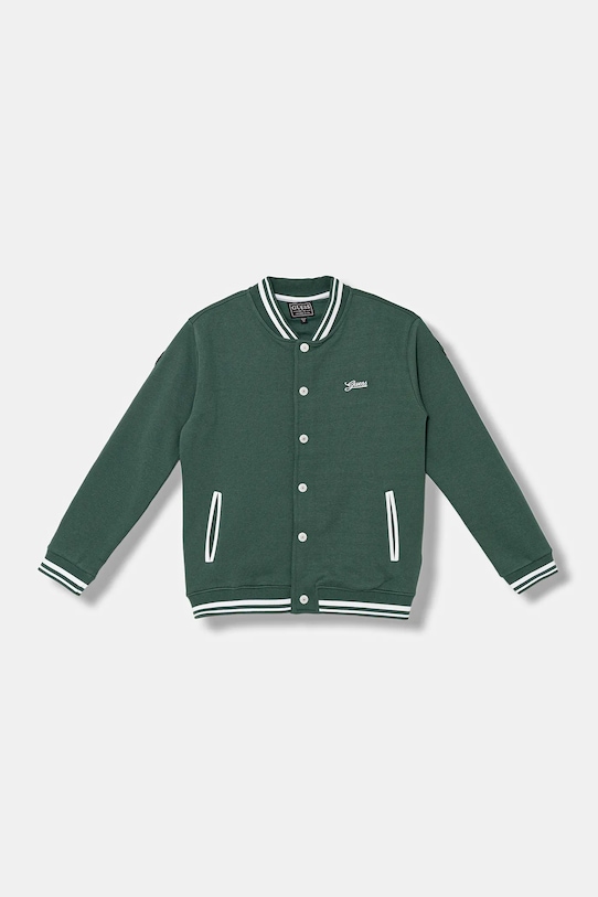 Guess bluza dziecięca pozostałe zielony L5YQ10.K0160.9BYA