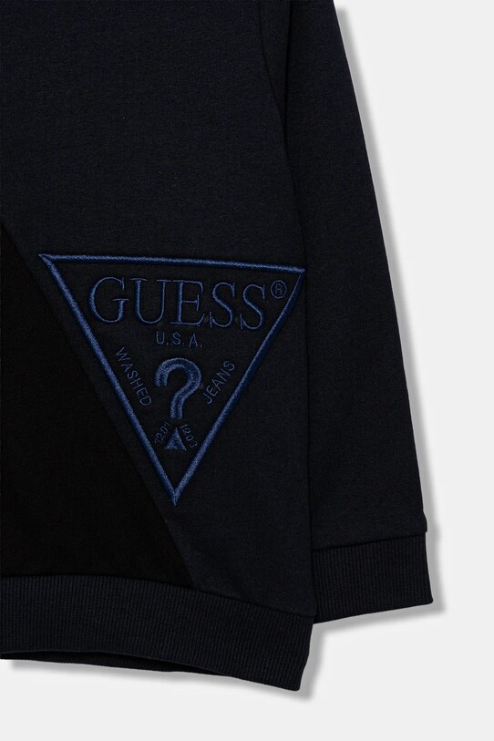 Chłopiec Guess bluza bawełniana dziecięca N5YQ04.KA6R4.9BYA granatowy