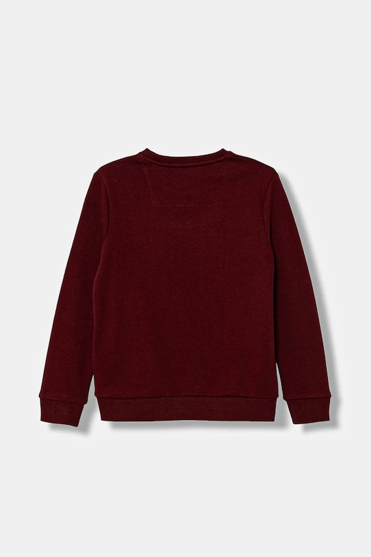 Detská bavlnená mikina Guess N5YQ05.KAD74.9BYA burgundské AW25