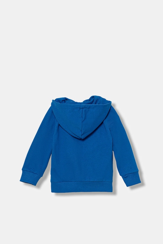 Detská bavlnená mikina Guess N5YQ08.KAD74.9BYA modrá AW25