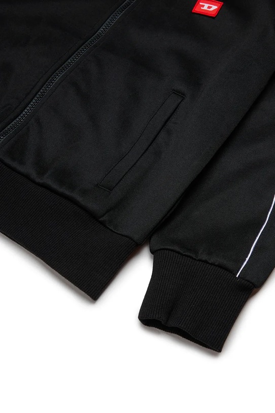 Παιδική μπλούζα Diesel SLOCKD SWEAT-SHIRT μαύρο J02490