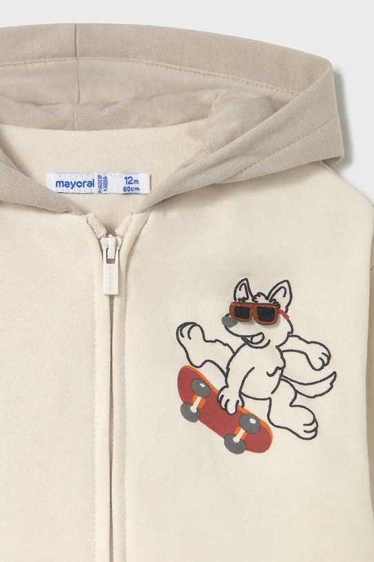Chłopiec Mayoral bluza 2428.3E.Baby.9BYA beżowy