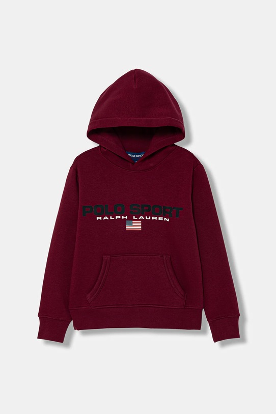 Детская кофта Polo Ralph Lauren с капюшоном бордо 323962111010