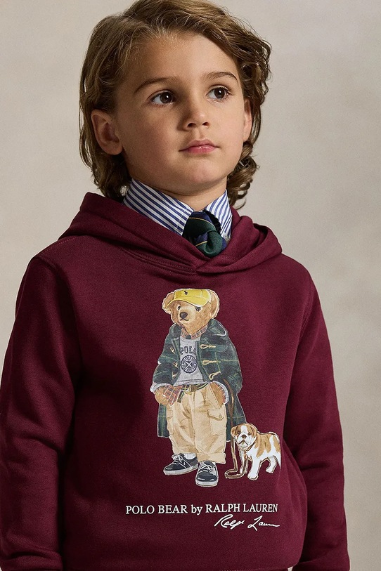 Παιδική μπλούζα Polo Ralph Lauren 322979491001 μπορντό