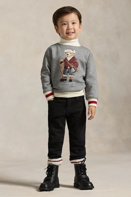 Детская кофта Polo Ralph Lauren серый 322981263001