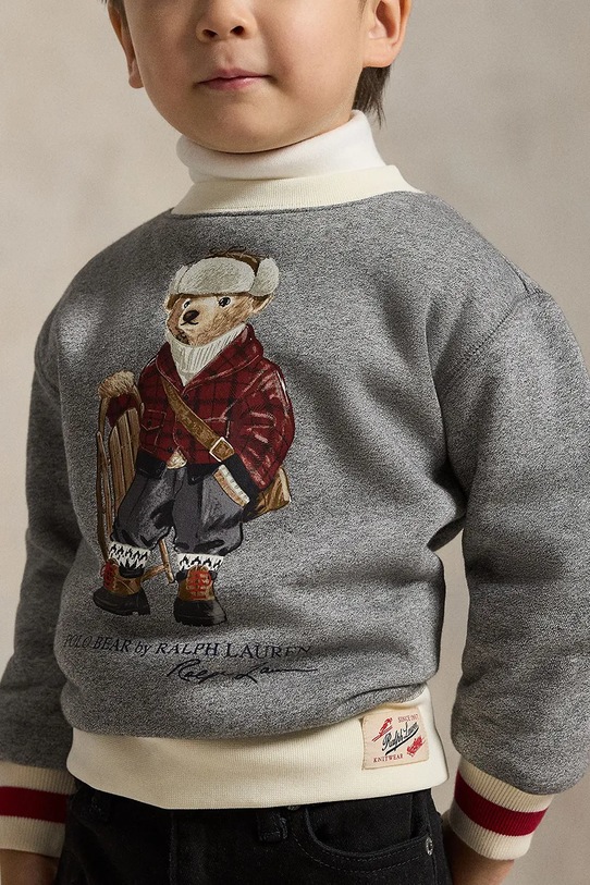 Παιδική μπλούζα Polo Ralph Lauren 322981263001 γκρί