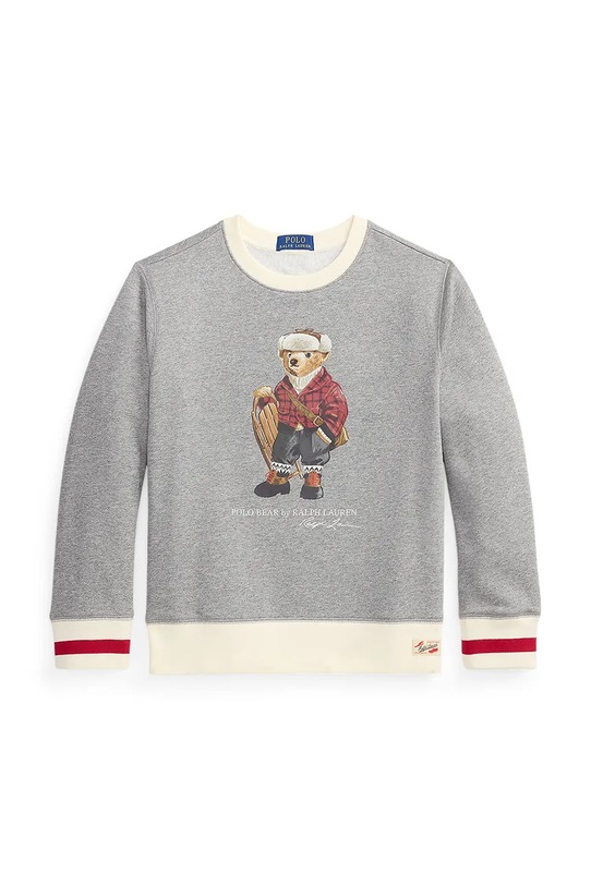 Παιδική μπλούζα Polo Ralph Lauren στάμπα γκρί 323981263001
