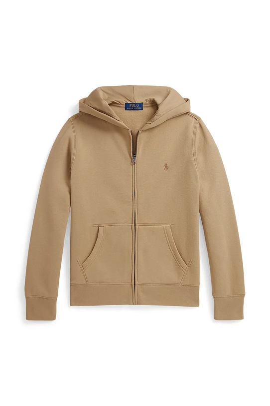 Παιδική μπλούζα Polo Ralph Lauren με κουκούλα μπεζ 323799360055