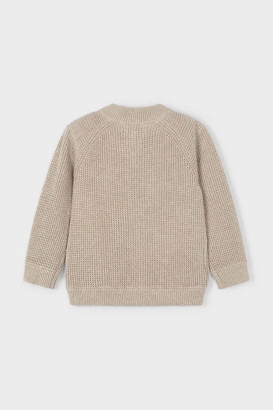 Детска памучна жилетка Mayoral 4385.5D.Mini.9BYA бежов AW25