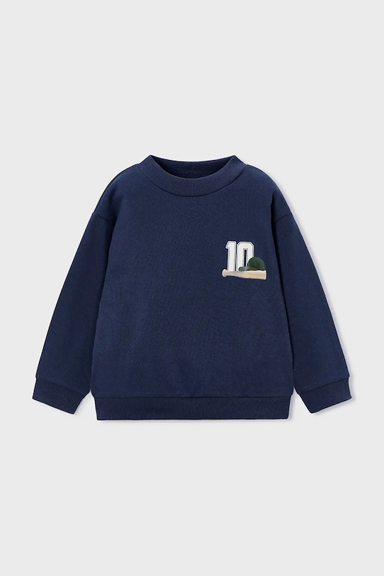 Mayoral hanorac de bumbac pentru copii bumbac bleumarin 4401.5A.Mini.9BYA