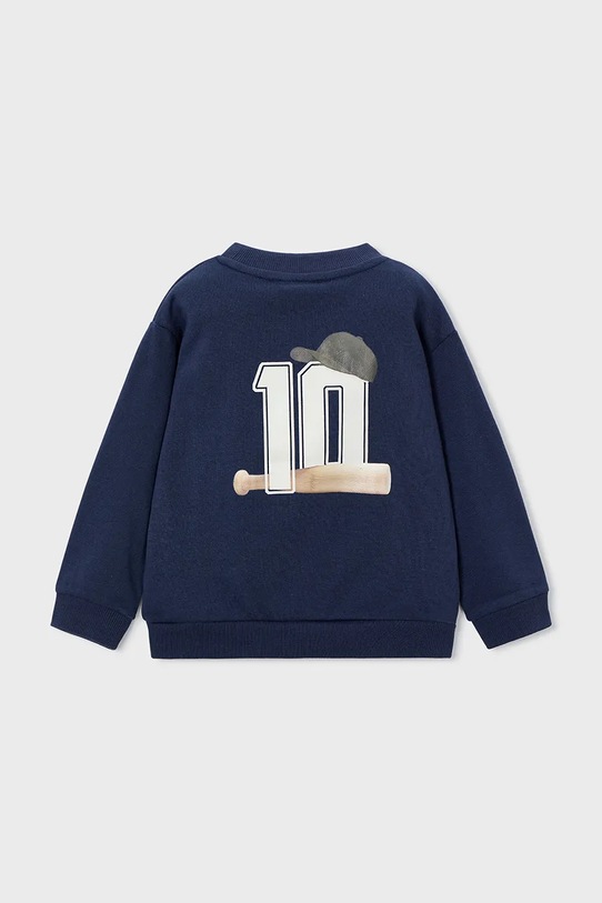 Детски памучен суичър Mayoral 4401.5A.Mini.9BYA тъмносин AW25