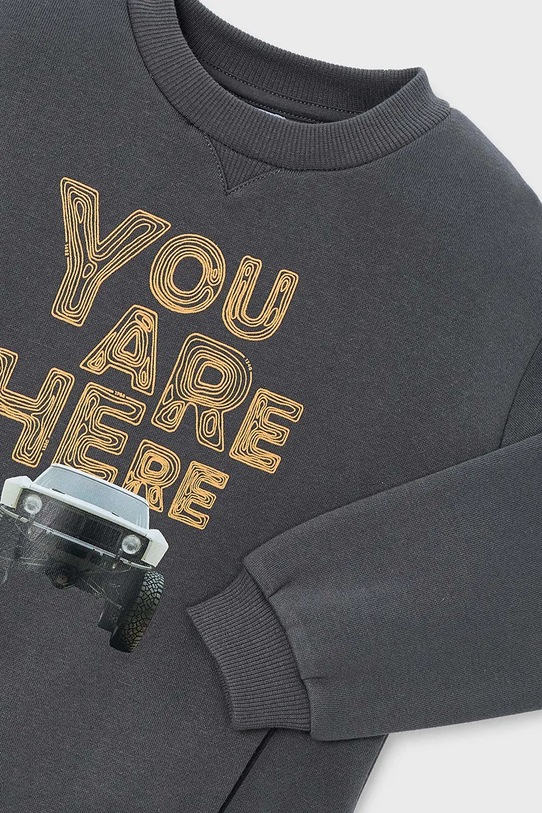 CHLAPEC Dětská halenka Mayoral 4404.5C.Mini.9BYA šedá