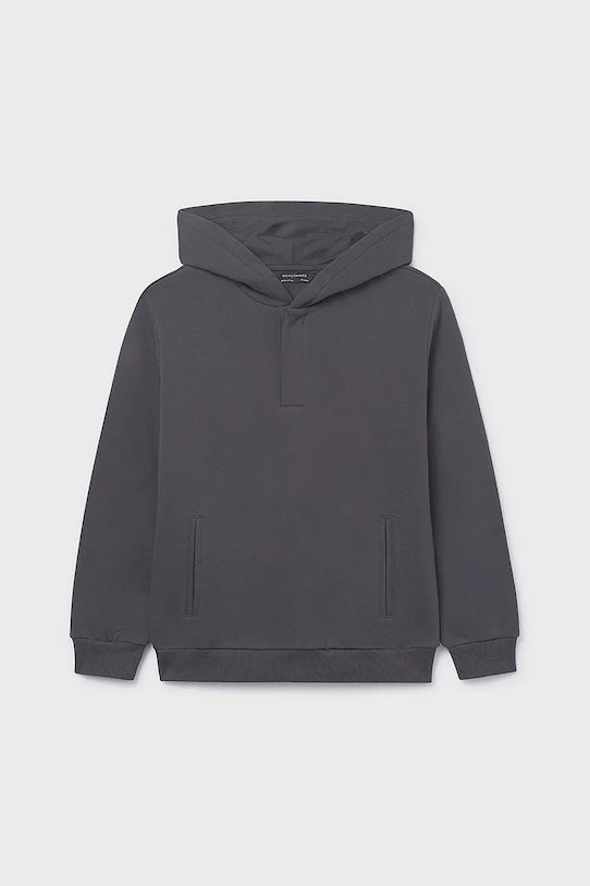 Παιδική μπλούζα Mayoral με κουκούλα μαύρο 7407.7E.Junior.9BYA