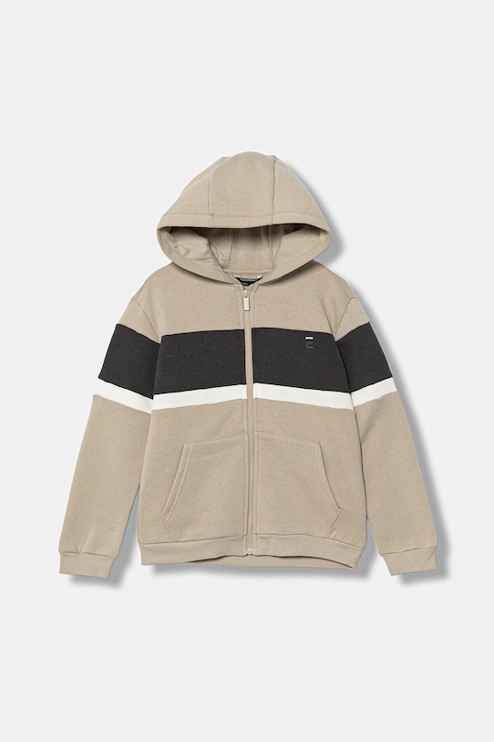 Детская кофта Mayoral с капюшоном бежевый 7418.7B.Junior.9BYA