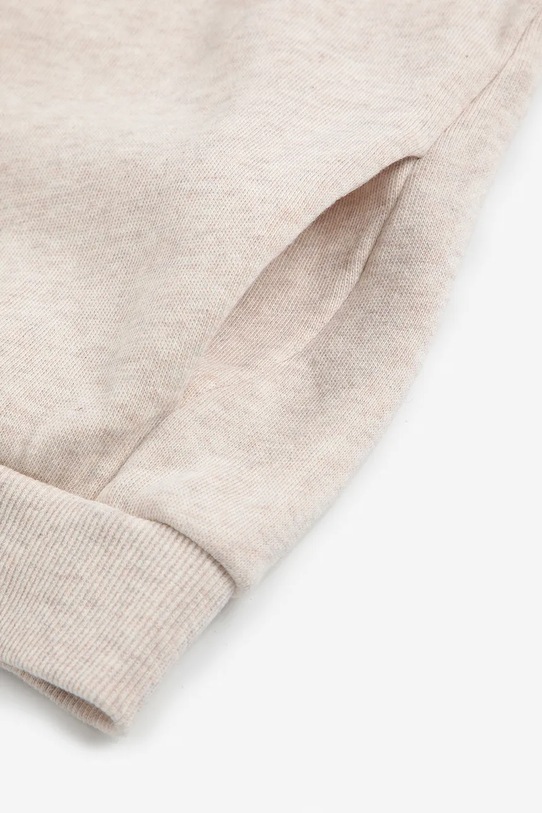 Detská bavlnená mikina Bobo Choses Tic Tac Toe béžová 225AC050