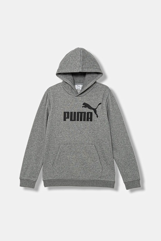 Παιδική μπλούζα Puma ESS No. 1 Logo Hoodie FL B 684908 γκρί AW25