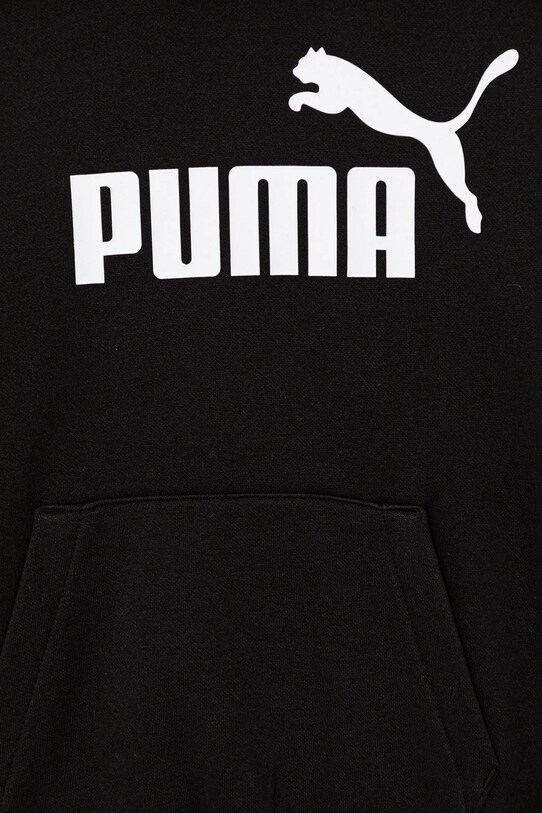 Puma felpa per bambini ESS No. 1 Logo Hoodie FL B nero 684908