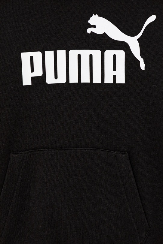 Dětská mikina Puma ESS No. 1 Logo Hoodie FL B černá 684908