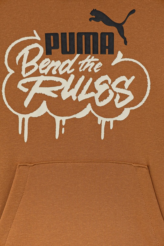 Fiú Puma gyerek felső MID90s Hoodie TR B 688468. barna