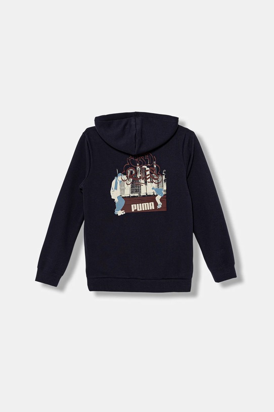 Puma bluza dziecięca MID90s Full-Zip FL B 688469. granatowy AW25